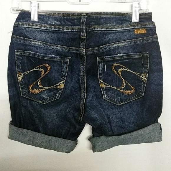 Silver JEANS Distressed Julia 27 Cutoff Sh… - Picture 2 of 10